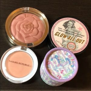 drugstore blushes